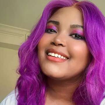 MANIC PANIC Plum Passion Purple Hair Dye – Classic High Voltage - Semi Permanent Warm-toned Purple Hair Color With Red Undertones - Vegan, PPD & Ammonia Free (4oz)