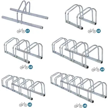 ZENY Adjustable Bicycle Storage Rack for Indoor Outdoor