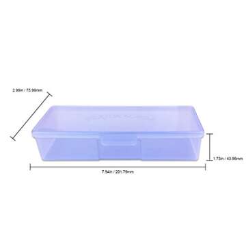 Beauticom Personal Box Storage Case Set for Professionals in Colorful Designs