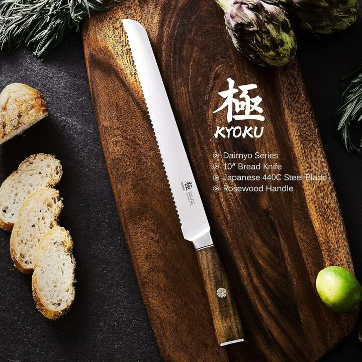 KYOKU 3-Piece Knife Set: 440C Stainless Steel