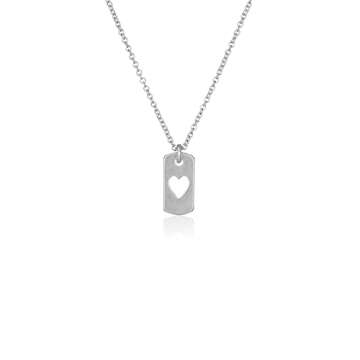 LANG XUAN Friendship Arrow Necklace Good Luck Butterfly Pendant Chain Alloy Necklace with Message Ca...
