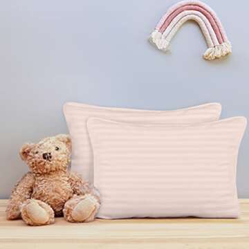 Utopia Bedding Toddler Pillow Pack - Soft Support for Kids