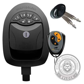 Innovative RVLock Keyless Compartment/Baggage Handle for Effortless Security