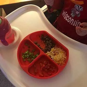 Durable Silicone Suction Plates for Safe Toddler Feeding