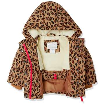 Heavyweight Hooded Puffer Jacket for Toddler Girls