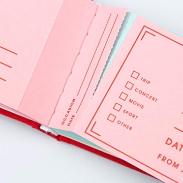 Suck UK Blank Ticket Book for Unique Gifting Experiences