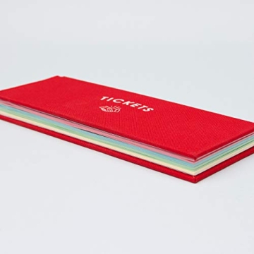 Suck UK Blank Ticket Book for Unique Gifting Experiences