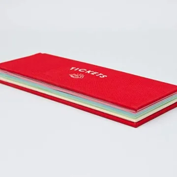 Suck UK Blank Ticket Book for Unique Gifting Experiences