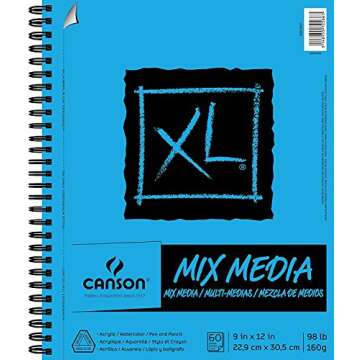 Canson XL Mix Media Pad 9x12 - Premium Art Pad