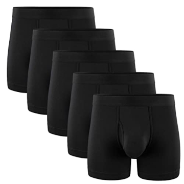 5mayi Men's Boxer Briefs Pack of 5 Cotton Underwear