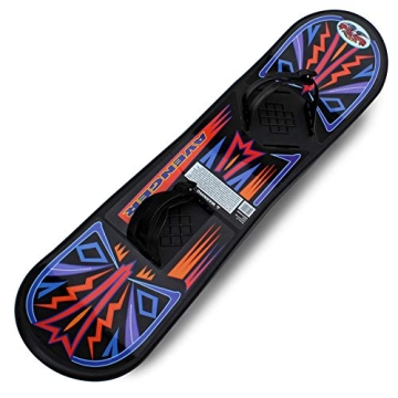 Flexible Flyer Avenger Kids Beginner Snowboard - Safe and Durable Winter Fun
