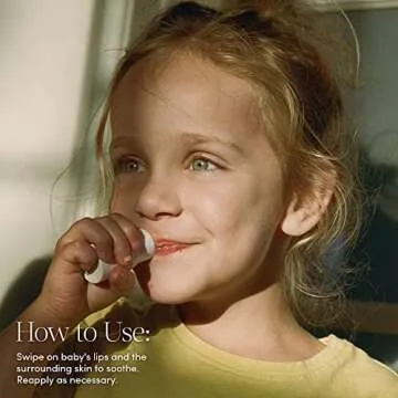 Evereden Baby Lip Balm, 0.14 oz | Clean Baby Care | Non-toxic and Fragrance Free Baby Skincare