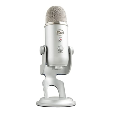 Logitech for Creators Blue Yeti USB Microphone for Gaming, Streaming, Podcasting, Twitch, YouTube, D...