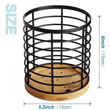 WDT Kitchen Utensil Holder - Stylish and Functional Organizer