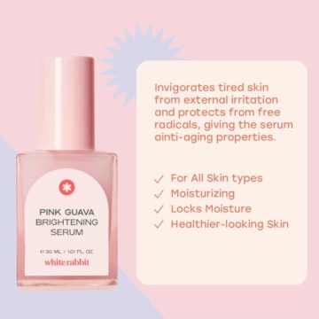 White Rabbit Pink Guava Brightening Serum for Radiant Skin