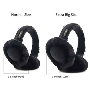 Aurya Ear Muffs Classic Unisex Warm Winter Accessory