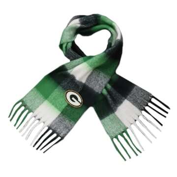 Littlearth NFL Super Soft Scarf for Green Bay Packers Fans