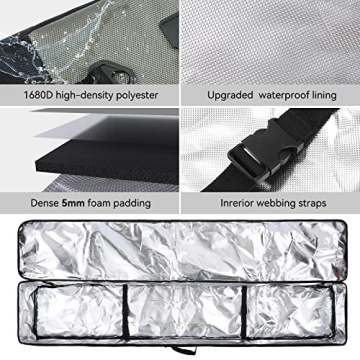 DAUSROOB Snowboard Travel Bag for Secure Transport