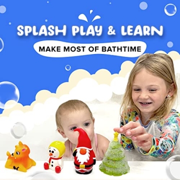 SplashEZ No Mold Bath Toys for Babies & Toddlers