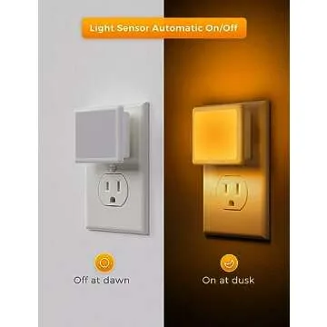 LOHAS LED Night Lights for Kids and Adults - 2-Pack