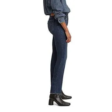 Levi's Women's 724 High Rise Straight Jeans - Chic Comfort in Chelsea Hour