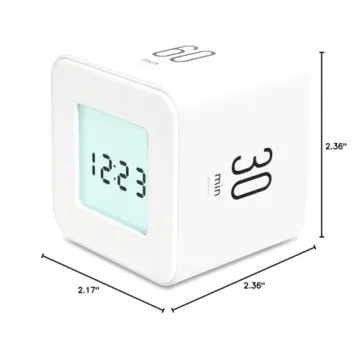 mooas Multi Cube Timer for Easy Time Management