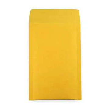 EcoSwift 10 Size #0000 4x6 Small Kraft Bubble Mailers Self Sealing Bulk Padded Shipping Supplies Packaging Materials Envelopes Bags 4 x 6 inches
