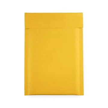 EcoSwift 10 Size #0000 4x6 Small Kraft Bubble Mailers Self Sealing Bulk Padded Shipping Supplies Packaging Materials Envelopes Bags 4 x 6 inches