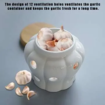 MEKBOK Garlic Keeper: Stylish & Functional Storage