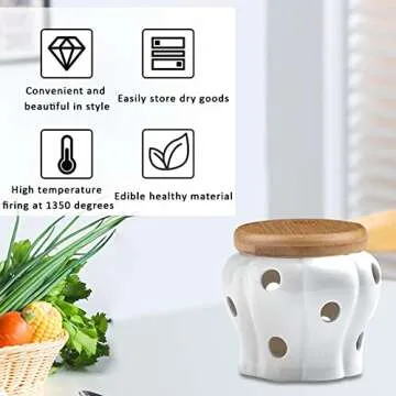 MEKBOK Garlic Keeper: Stylish & Functional Storage