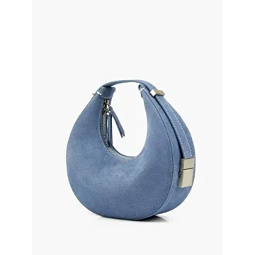 Stylish DONNAIN Denim Suede Hobo Handbag for Women
