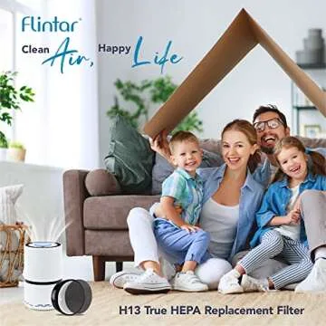 Flintar H13 True HEPA Replacement Filters for Levoit LV-H132 - 2-Pack