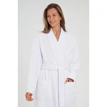 Luxurious MONARCH Plush Lined Microfiber Bath Robe for All