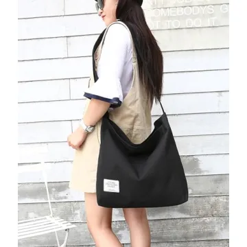 Covelin Women's Retro Canvas Shoulder Bag - Stylish & Spacious