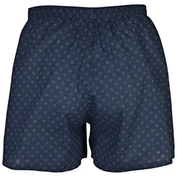 Gildan Men's Navy Boxers 5-Pack for Comfort & Style