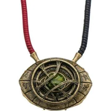 Official Marvel Doctor Strange Eye of Agamotto Necklace | Premium Replica | Cosplay Accessory