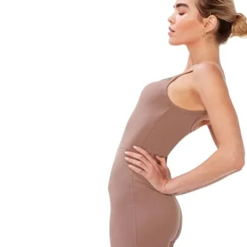 KUT & SO Yoga Bodysuit Spaghetti Straps Workout Jumpsuit