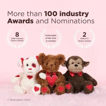 Bearington Conner Cuddlesmore 11 Inch Valentine's Plush Dog