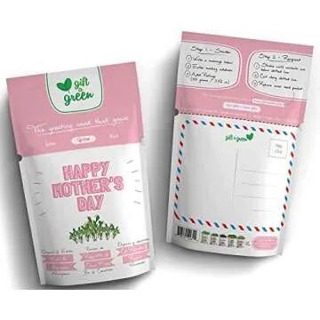 GIFT A GREEN MOTHER'S DAY CARD | Greeting Card Greeting Cards with Organic Microgreens! Just Like A ...