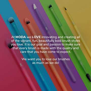 Buy MODA Totally Electric 13pc Makeup Brush Set Online
