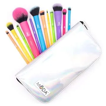 Buy MODA Totally Electric 13pc Makeup Brush Set Online
