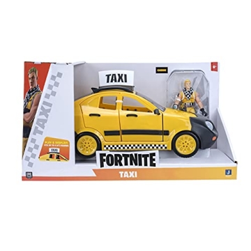 Fortnite Joy Ride Taxi Vehicle with Articulated Cabbie Figure