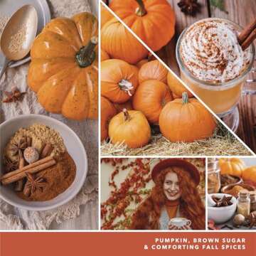 Yankee Candle Spiced Pumpkin Scented, Classic 22oz Large Jar Single Wick, Over 110 Hours of Burn Time, Perfect Accent for Fall Decor & Gifting