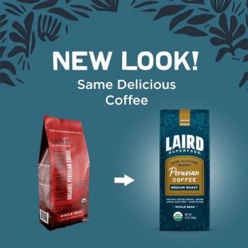 Laird Superfood Peruvian Medium Roast Coffee Ethically Sourced