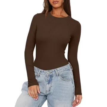 Chic Darong Women's Long Sleeve Bodysuit for All Occasions