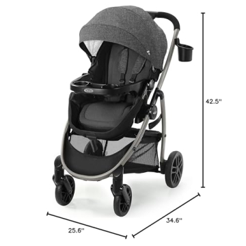 Graco Redmond 3-in-1 Stroller: Ultimate Infant to Toddler Solution