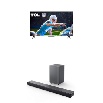 TCL 43-Inch Class S5 UHD 4K LED Smart TV with Fire TV (43S551F, 2024 Model) S55H S Class 2.1 Channel...