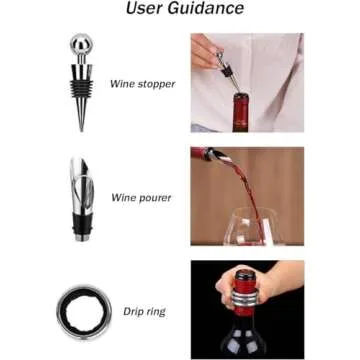 Elegant Wine Opener Set for Wine Enthusiasts and Gifts