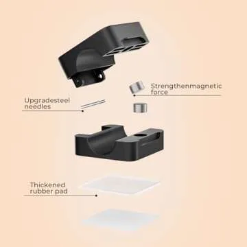 8 Pack Magnetic Cord Organizers for Tidy Cable Management