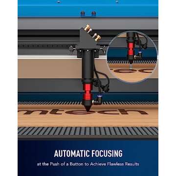 OMTech 100W CO2 Laser Engraver with LightBurn & Water Chiller, 24'x40' Laser Engraving Cutting Machi...